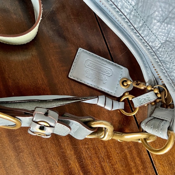 Coach Bleecker Set XL Duffle 11423 Tattersall Lining Brass Detail & Wallet - Picture 11 of 16